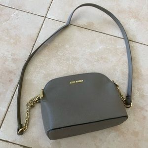 Steve Madden gray crossbody bag